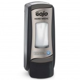 GOJO HAND MEDIC ADX-7 Push Style Skin Conditioner Dispenser - Chrome / Black, 8782-06
